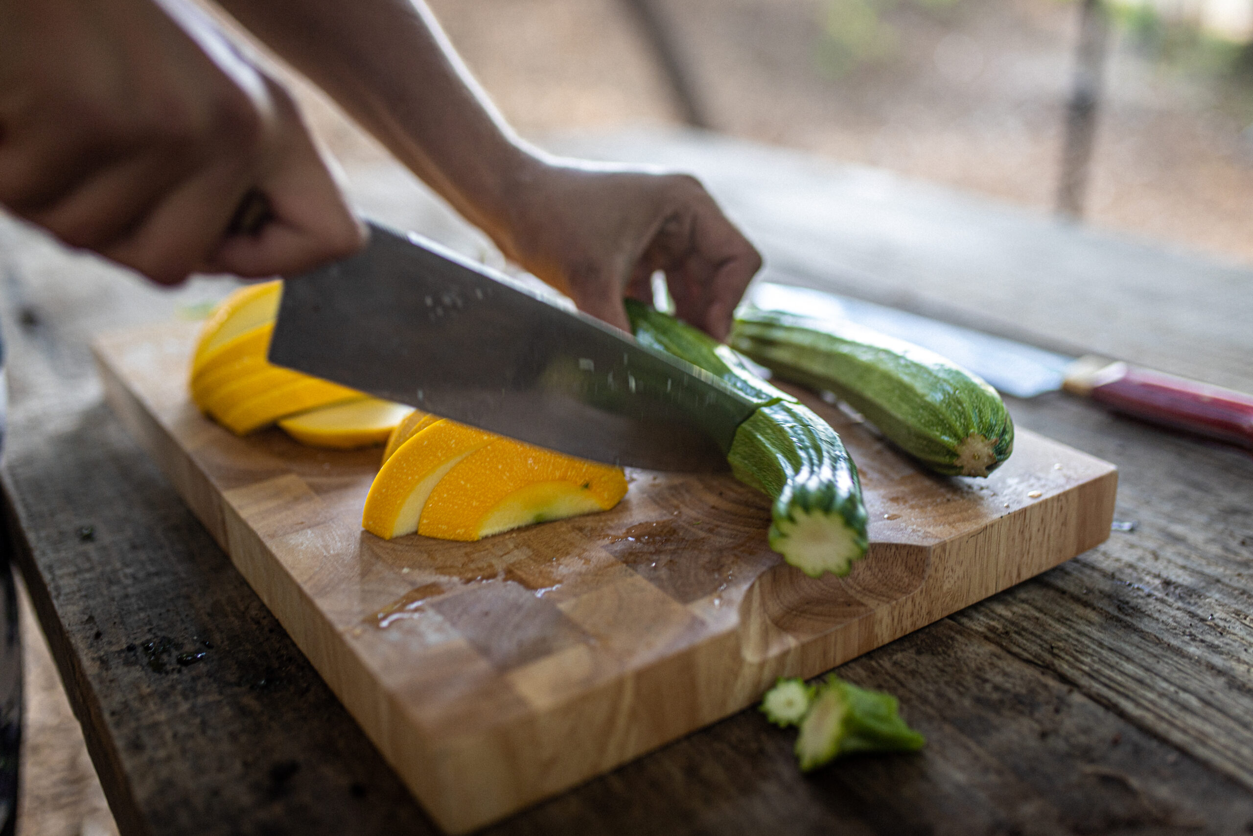 Outdoor cooking for glamping