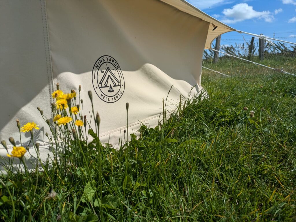 Nine Yards Bell Tents Logo